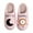 Pink, variant on Binhe Women Slippers Meet Me At Midnight Slippers Slippers Embroidered Plush Indoor Outdoor Slippers Couple Shoes Multiple Colors Available with Anti Slip to Comfortable of Versatile and Fashionable