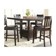 thumbnail image 2 of Signature Design by Ashley Casual Haddigan Counter Height Dining Extension Table  Dark Brown, 2 of 8