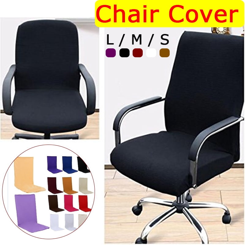 Chair Cover, Elastic Spandex Office Computer Chair Cover, Stretchable