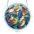 thumbnail image 7 of Stained Glass Suncatcher Acrylic Puzzle 83 Piece Adult Puzzle, Puzzle Suncatcher Window Hanging Spring Decor Nature Lover Gift Bird Lover Gift One Pack, 7 of 7