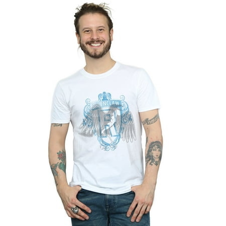 Harry Potter Men's Ravenclaw Raven Crest T-Shirt
