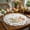 WH, variante sur Amzcrzy Polyester Napperons en Fibre de Pâques Ronds Brodés Napperons Lapin Oeuf Floral Déco de Table de Printemps Fermes Napperon de Table de Salle à Manger Décoration de Cuisine des Fêtes Déco Maison Déco Maison Déco de Chambre