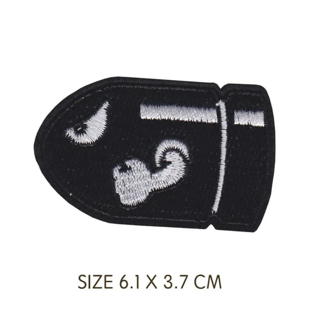 Parches bordados de juegos de animales de dibujos animados para ropa Diy, bonitos parches para planchar, pegatinas térmicas para ropa
