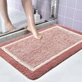 thumbnail image 6 of Bath Mat, Absorbent Non-Slip Rug, Ultra Soft Microfiber Floor Mat for Bathroom, Tub, Shower, Kitchen, Living Room, Bedroom, 6 of 8