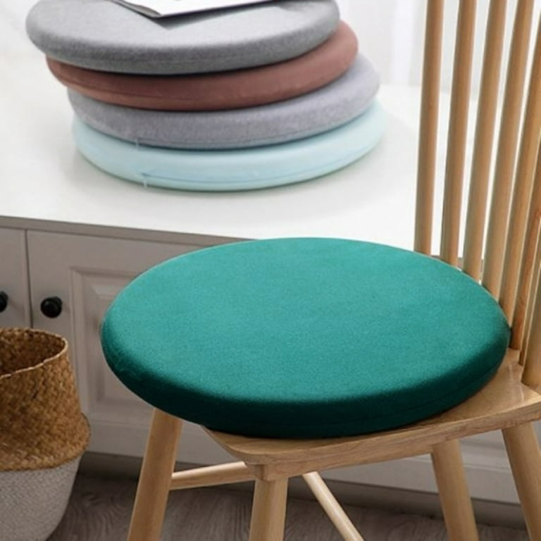 Muellery Memory Foam Seat Cushion Round Pain Relief Chairs Pad 11in(28cm)  Green TPYU133155