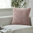 thumbnail image 5 of Peppermint Home Solid Color Tufted Decorative Pillow Cover, 22"x 22", Pink, 5 of 6