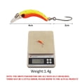 thumbnail image 3 of Micro-shaped Floating Water Xiaomino 4cm/1.4g Horse Fake Ringing Hook Strip White, 3 of 7