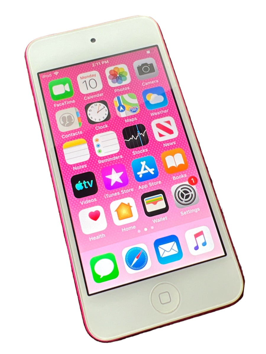 Restored Apple iPod Touch 6th Gen 32GB Hot Pink + Included