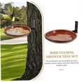 thumbnail image 4 of Wall Mounted Bird Feeder Farm Bird Feeder Hanging Bird Bath Bird Container Bird Bath Deck Bowl Platform Bird Feeder, 4 of 5