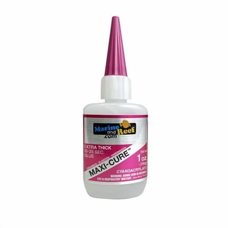 MarineAndReefDotCom Extra Thick Maxi Cure Glue, 1 oz