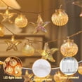 thumbnail image 4 of YUNOVA 9.84FT Battery Powered Shell String Lights - 20 LED Starfish & Seashell Fairy Lights, Ocean Theme Decor for Bedroom, Wedding, Garden Party, Beach Holiday Decorations, 4 of 8