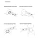 thumbnail image 4 of Alicates Para Anillos De Seguridad, Juego De Alicates Para Anillos De Seguridad, Duraderos Para Reparación De Relojes De Joyería Hechos A Mano En El Hogar, Reparación De Fundición De Metales OTVIAP Snap Ring Pliers, 4 of 8