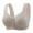 Gray, variant on Ladies Traceless Comfortable No Steel Ring Breathable Gathering Front Opening Buckle Bra Woman Underwear,Bras For Women,Support And Fixation,Shaping And Aesthetics,Protecting Breasts