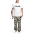 thumbnail image 5 of CafePress - Dad Of Twins Men's Light Pajamas - Men's Light Loose Fit Cotton Pajama Set, 5 of 7