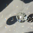 thumbnail image 2 of 48 Piezas Bolas de Cristal Prisma Suncatcher Arco Iris Colgantes Fabricante Cristales Colgantes Prismas 20mm, 2 of 6