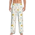 thumbnail image 1 of Kdxio Chicken Pattern Men's Pajama Pants, Elastic Waist with Drawstring and Pockets, Comfortable Loungewear-Large, 1 of 6