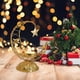 thumbnail image 1 of Uuowzo Crescent Metal Incense Furnace Gold Living Room Tabletop Incense Furnace Ornament Decoration Indoor Outdoor Christmas Decorations, Gold, 1 of 6