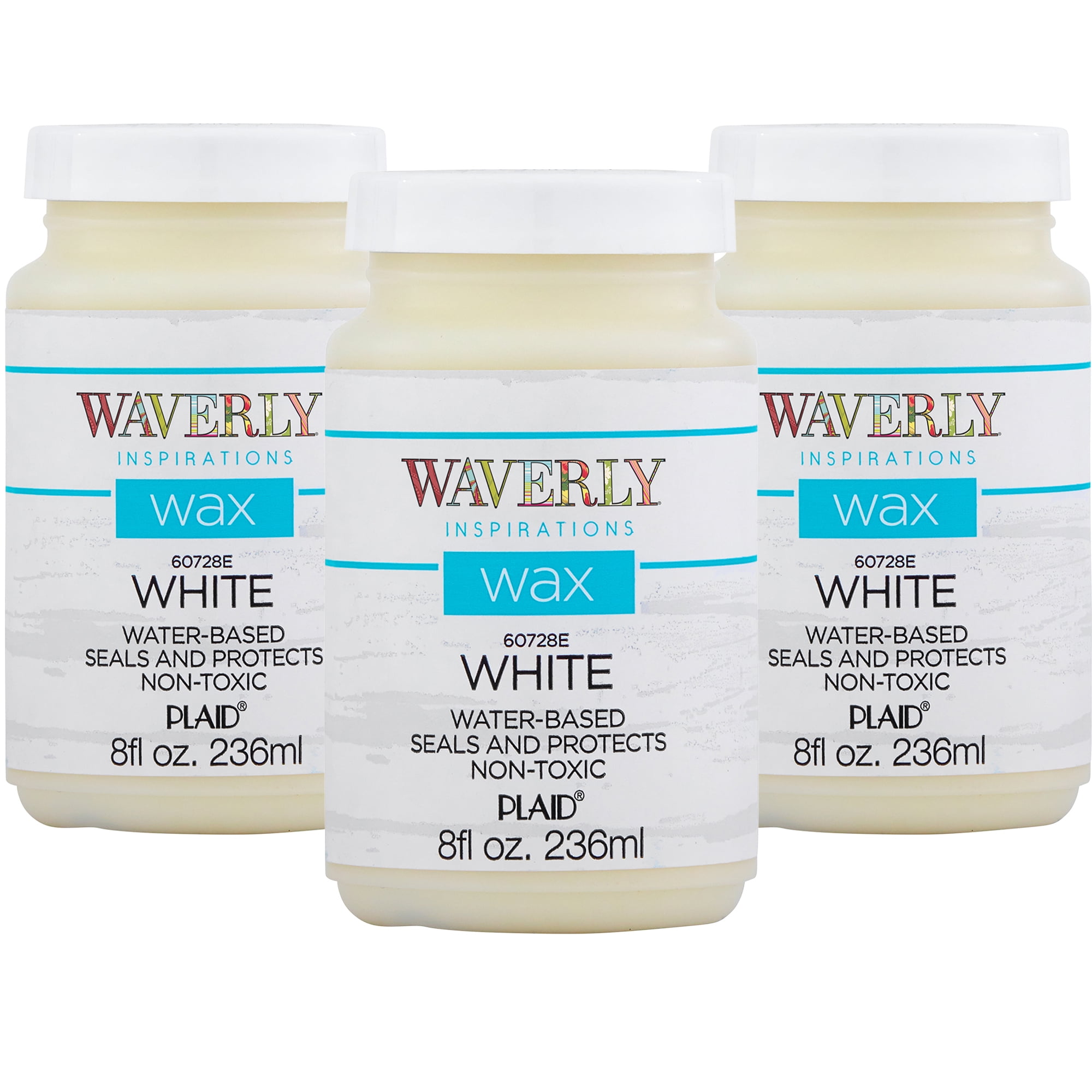 Waverly Inspirations White Wax Kit, Set of 3, 8 fl oz Each