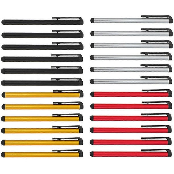 Stylus Pen Tablet Precision Pen Smartphones Tablets Touchscreen Laptops 4.13X0.39X0.39in Accurate Positioning 24Pcs