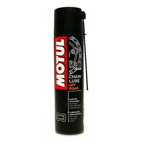Motul Motorcycle Off  Road Chain Lube C3 400ml 9.3 Ounce (Best Lube To Jack Off With)