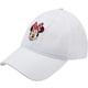 thumbnail image 1 of Gorra de béisbol Disney Minnie Mouse blanca de algodón unisex, 1 of 6