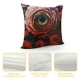 thumbnail image 4 of Gothic Eyes Flower Pillow Cover for Couch Sofa Bed Halloween Floral Pillow Cover Mystery Bohemia Pillowcase Soft Cushion Case Abstract Red Rose Outdoor Pillow Cover, 4 of 5