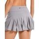 thumbnail image 1 of Txlixc Pantalones Cortos para Mujer, Deporte Cintura Media Vestido Plisado Tenis Golf Falda Cintura Trasera Bolsillo Cremallera Ropa para Mujer Txlixc Estilo de ocio, 1 of 9