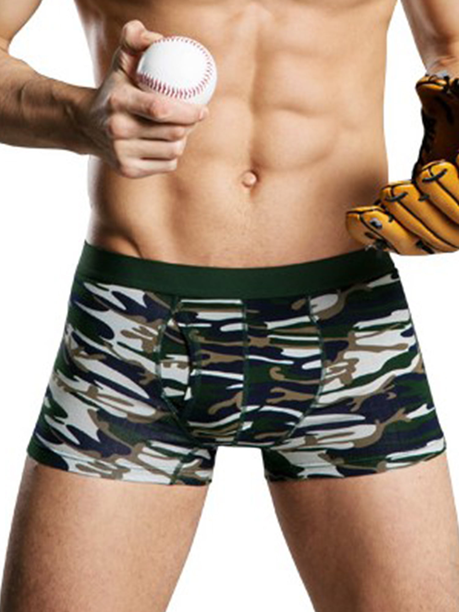 Mens Camouflage Shorts Boxers 3 6 9 12  in Pack Undergarments Small to 2XL LOT
