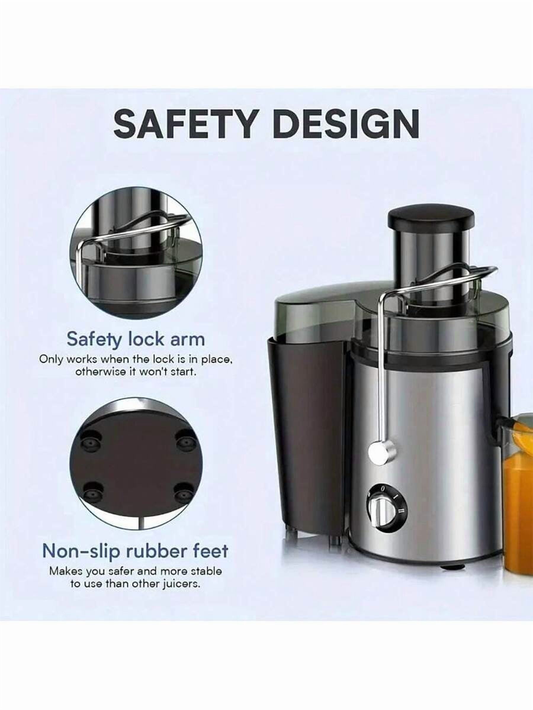 800W Electric Juicer Fruit Vegetable Blender Juice Extractor Citrus Machine New