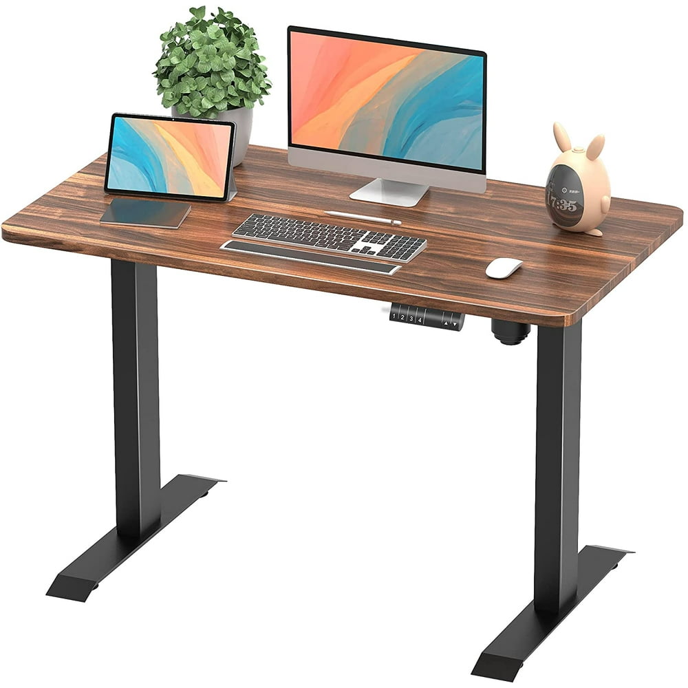 Walnew Office Desk Electric Standing Desk with Height Adjustable Computer Stand Up Table Home 