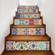 thumbnail image 4 of 6 uds pegatinas de Mandala azulejo piso escalera impermeable YONGSHENG decoración baño cocina, 4 of 5