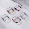 thumbnail image 3 of Adecuado para Apple Single Row Drill Case Apple Watch 8 7se 6 5 4321pc Funda protectora galvanizada de medio paquete, 3 of 6