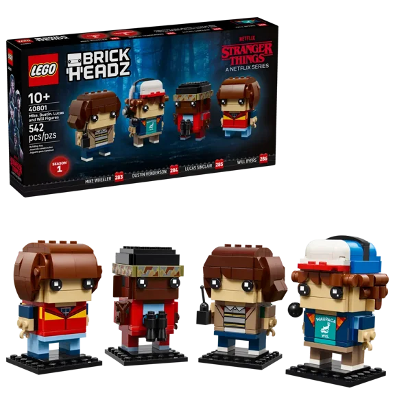 LEGO Brickheadz 40801 Stranger Things Mike, Dustin, Lucas and Will 542pcs