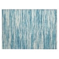thumbnail image 2 of Addison Rugs Chantille Indoor/Outdoor Transitional Stripes Teal Washable Rectangle Rug, 1'8" x 2'6", 2 of 6