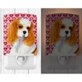 thumbnail image 2 of Caroline's Treasures SS4527CNL Cavalier Spaniel Hearts Love and Valentine's Day Portrait Ceramic Night Light, 6x4x3",, 2 of 2