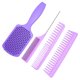 thumbnail image 5 of Cepillos para el cabello con paleta, juego de cepillos para el cabello con peine para el cabello de 4 piezas, el mejor en su clase, 5 of 9