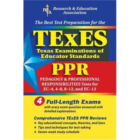 Pre-Owned TExES PPR (REA) - The Best Test Prep for the Texas Examinations of Educator Stds (Test Preps) (Paperback) 0738600083 9780738600086