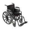 DMI 18" Wheelchair with Removable Desk Arms
