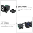 thumbnail image 5 of FRCOLOR 2pcs Ukelele Piezo Pickup EQ Amp for Ukulele LCD Display Tuner 3-Band EQ Equalizer, 5 of 8