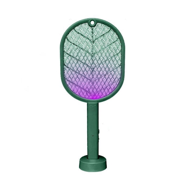 Matamoscas eléctrico con descarga eléctrica, matamoscas de doble propósito, matamoscas USB, recargable, lámpara para mosquitos dos en uno para el hogar