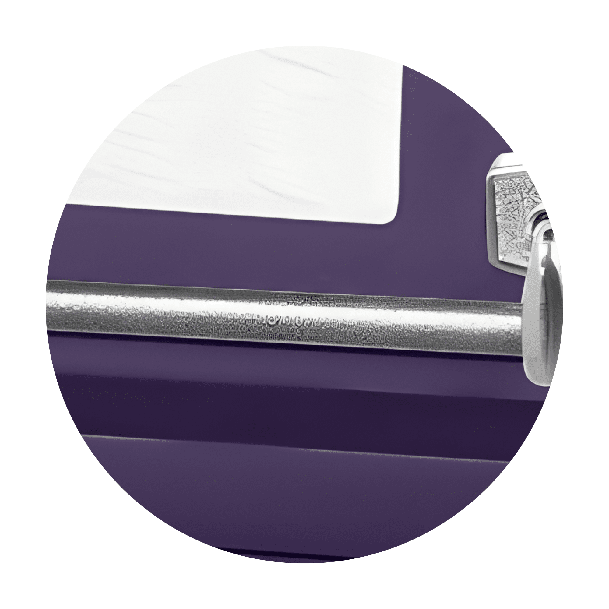 Titan Casket Satin Series Funeral Casket in Royal Purple