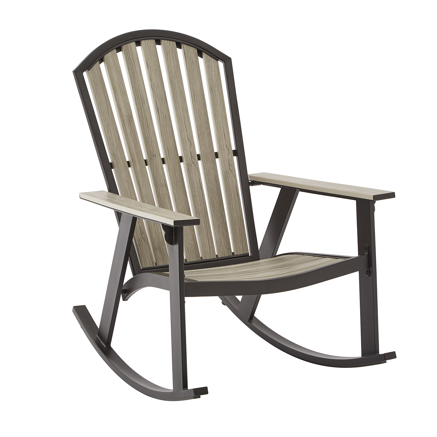 Mainstays Springview Hills Resin Outdoor Adirondack Rocking Chair - image 2 of 5