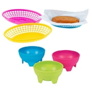 Fun Express Fiesta Serving Dishes Kit - 24 Pieces