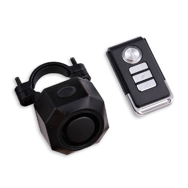 Kenally Alarma de seguridad para bicicleta de carretera de plástico, portátil, recargable, 7 velocidades, funciona con batería, antirrobo, Accesorios para motos