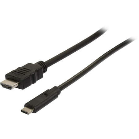 UPC: 0065030865128 | StarTech.com CDP2HDMM1MB USB C to HDMI Cable – 3 ft / 1m – USB-C to HDMI 4K 30Hz – USB Type C to HDMI – Computer Monitor Cable