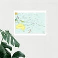 thumbnail image 3 of Oceania 2012 Map Australia New Zealand Indonesia Papua New Guinea Philippines North Pacific Islands Unframed Wall Art Print Poster Home Decor, 3 of 4