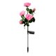 thumbnail image 1 of Luces De Jardín De Flores De Rosas Vibrantes Columpio De Ahorro De Energía Decoración De Paisaje Vívido Luz LED Solar para Césped De Jardín Al Aire Libre para Uso Doméstico-Rosa, 1 of 5