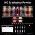 thumbnail image 3 of Kit de maquillaje UCANBE Professional con paleta de sombras de ojos de 180 colores, 3 of 6