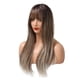 thumbnail image 3 of Pelucas De Pelo Sintético,Pelucas Onduladas Pelucas De Pelo Largo Ondulado Dorado Peluca Rizada Degradada Rendimiento De Primera Categoría, 3 of 8