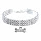 thumbnail image 1 of Zhuge Collar de decoración para mascotas, accesorio decorativo para perros y gatos, rango ajustable para collar de cachorro, accesorios de aseo para mascotas, S, A02, 1 of 3